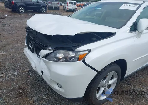 2011 Lexus Rx 350 из США, поврежденный, VIN 2T2BK1BA6BC092170